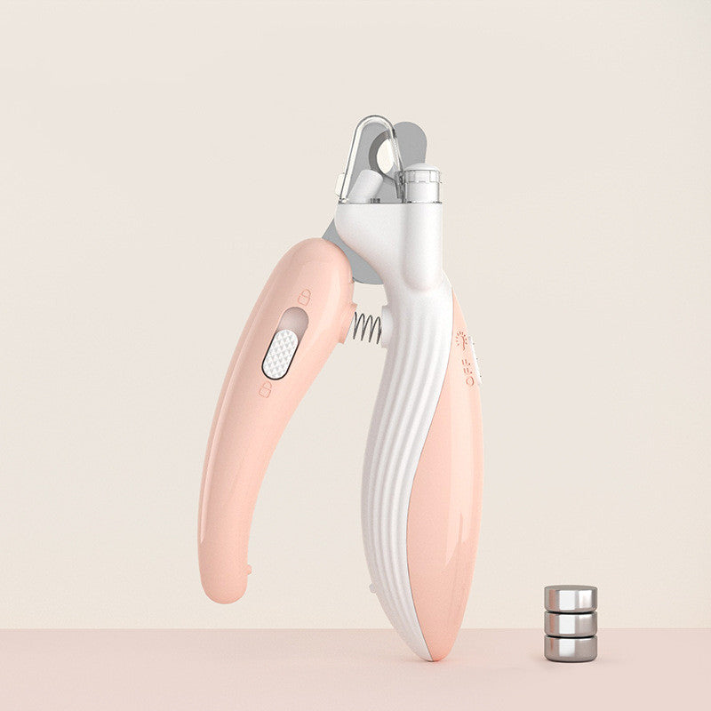 LED Pet Nail Clippers – Pink