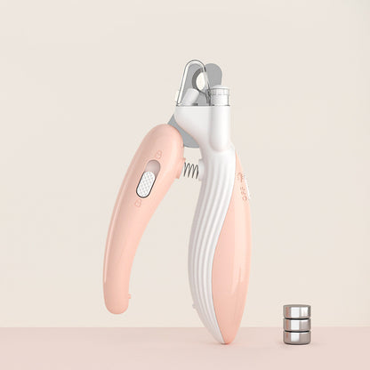 LED Pet Nail Clippers – Pink