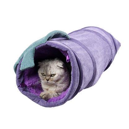 Veggie Pet Play Tunnel – Purple eggplant