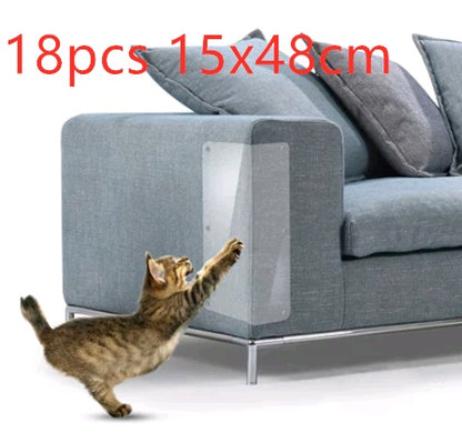 Clear Anti-Scratch Furniture Guards – 18pcs 15x48cm