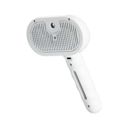 Mist Spray Grooming Comb – White