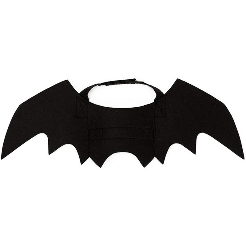 Halloween Bat Wings Pet Costume – wings laid flat