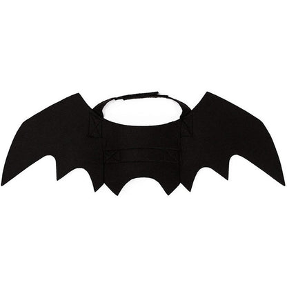 Halloween Bat Wings Pet Costume – wings laid flat