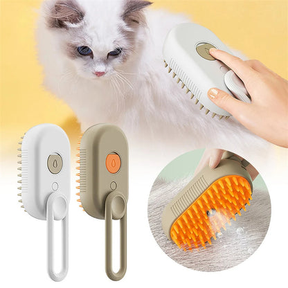 3-in-1 Steam Grooming Brush – Set