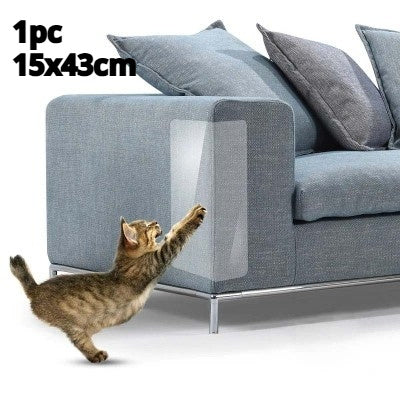 Clear Anti-Scratch Furniture Guards – 1pc 15x43cm