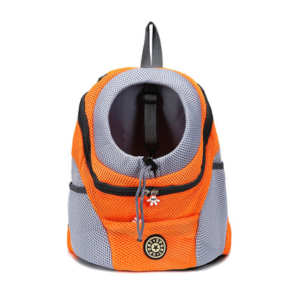 Pet Travel Backpack – Orange