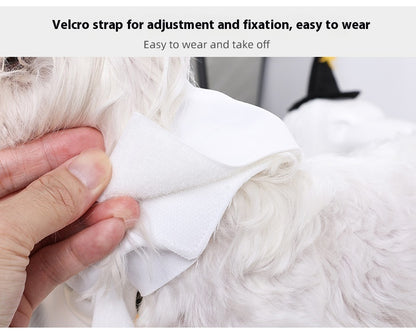 Pumpkin Ghost Pet Costume – hook-and-loop neck strap