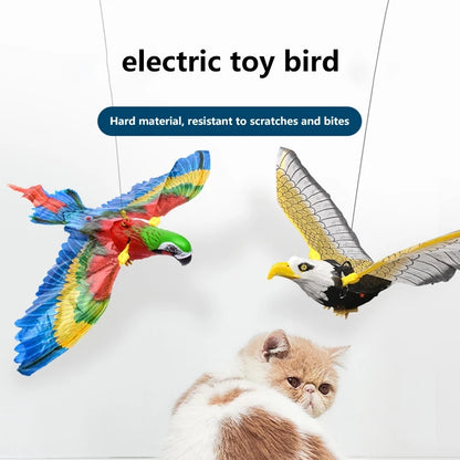 Flying Bird Interactive Cat Toy by Beasock