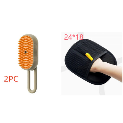 3-in-1 Steam Grooming Brush – Set4