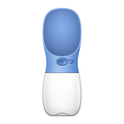 Leak-Proof Travel Pet Water Bottle – Sea blue