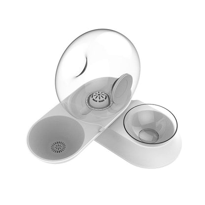 Snail Automatic Cat Water Fountain 2.8L – 2-in-1 Gray