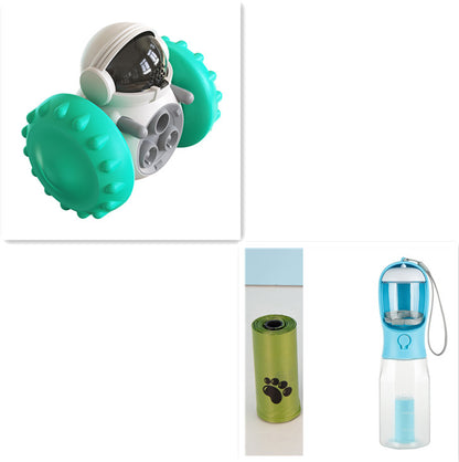 Wobble Robot Treat Toy – Lake Blue set