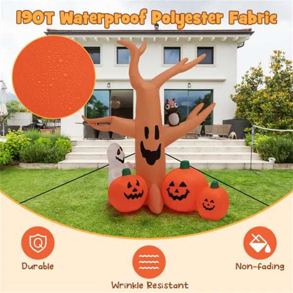 8 ft Inflatable Haunted Tree – polyester fabric