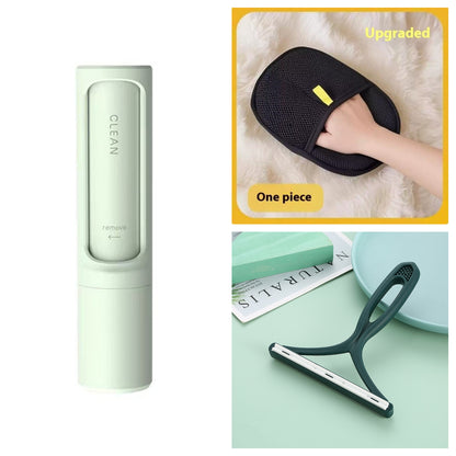 Reusable Pet Hair Remover Roller – Green set