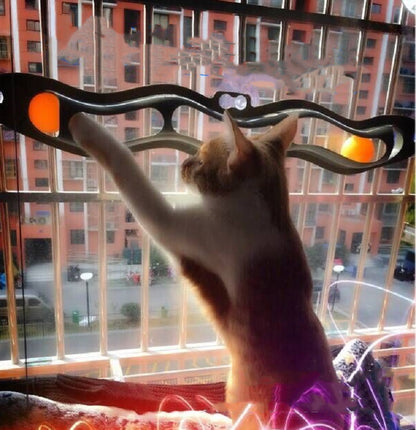 Windowsill Cat Track Ball – view 2