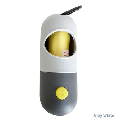 LED Poop Bag Dispenser – Gray