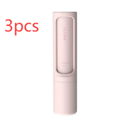 Reusable Pet Hair Remover Roller – Pink 3pcs