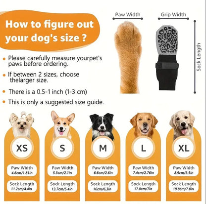 Non-Slip Waterproof Dog Socks – view 4