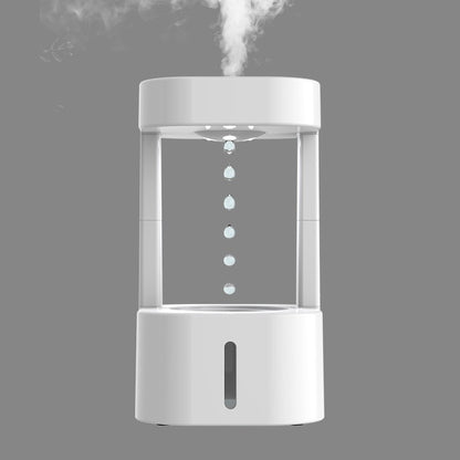 Anti-Gravity Water Drop Humidifier – White