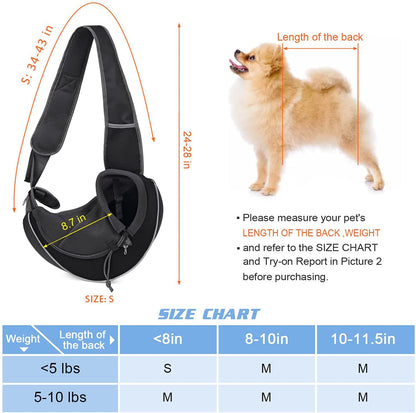 Breathable Crossbody Pet Sling – view 4