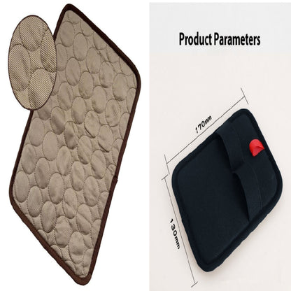 Ice Silk Cooling Pad – Brown set