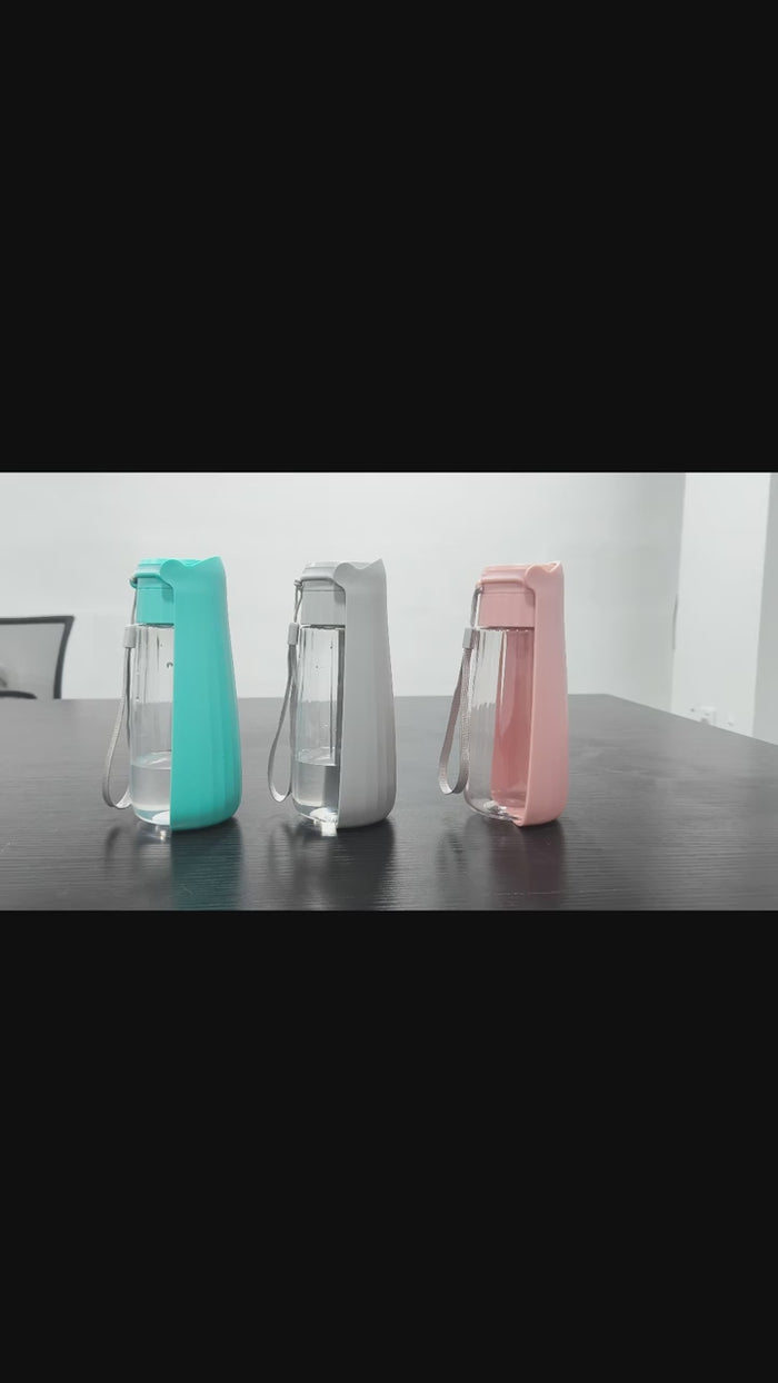 Leak-Proof Travel Pet Water Bottle video