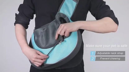 Breathable Crossbody Pet Sling video