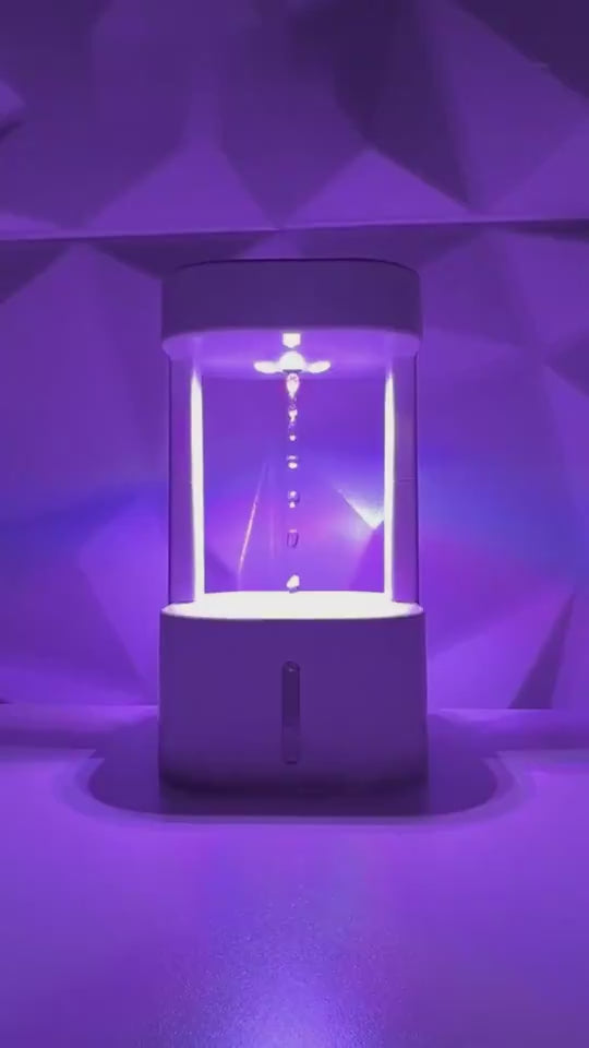 Anti-Gravity Water Drop Humidifier video