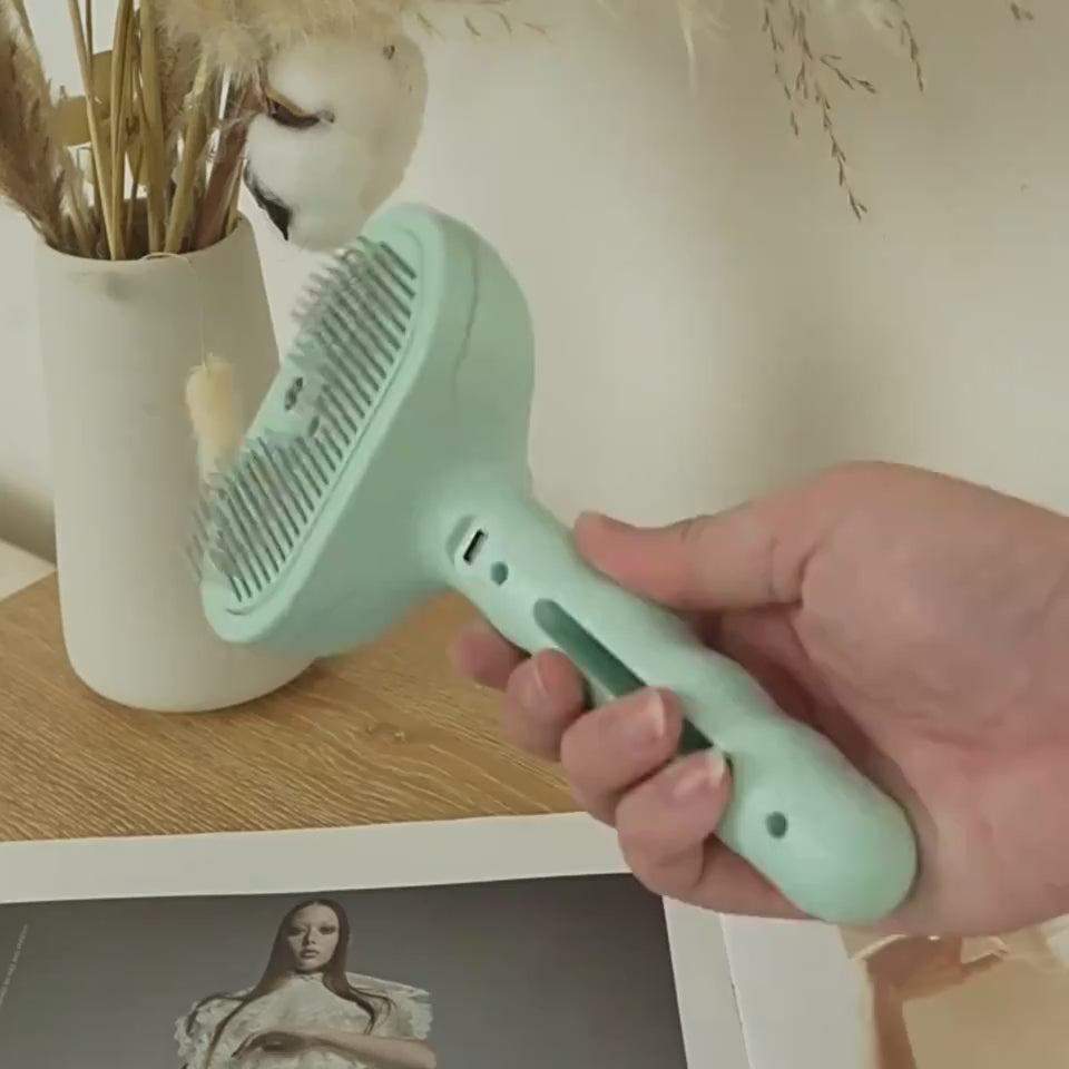 Mist Spray Grooming Comb video