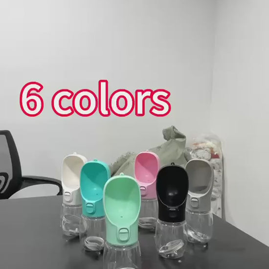 Leak-Proof Travel Pet Water Bottle video