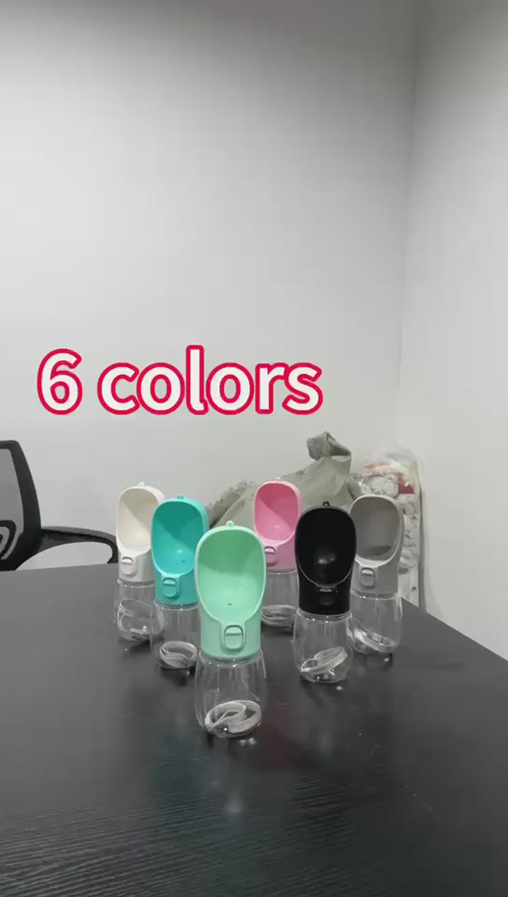 Leak-Proof Travel Pet Water Bottle video