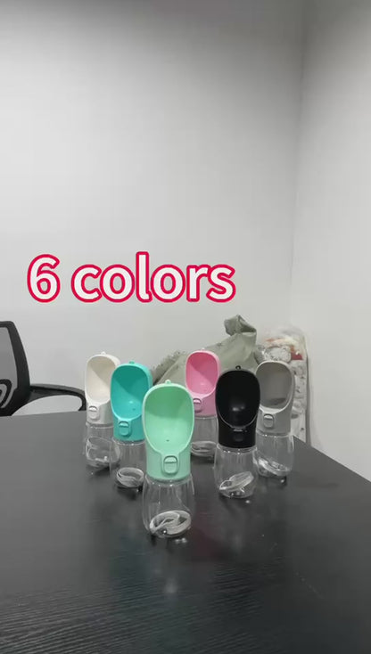 Leak-Proof Travel Pet Water Bottle video