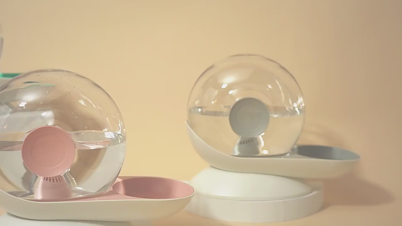 Snail Automatic Cat Water Fountain video
