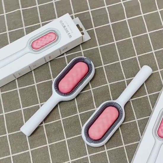 Dematting Brush with Cleansing Tank video
