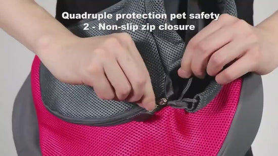 Breathable Crossbody Pet Sling video