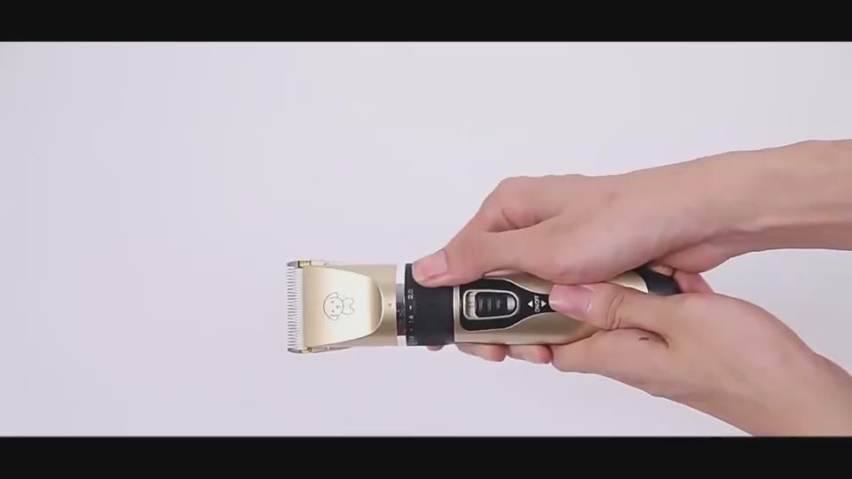 Low-Noise Pet Hair Clipper video